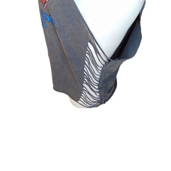 Forever 21*ACDC For Those About to Rock UK Tour 1982*Tank Top*  L Gray - Picture 2 of 8